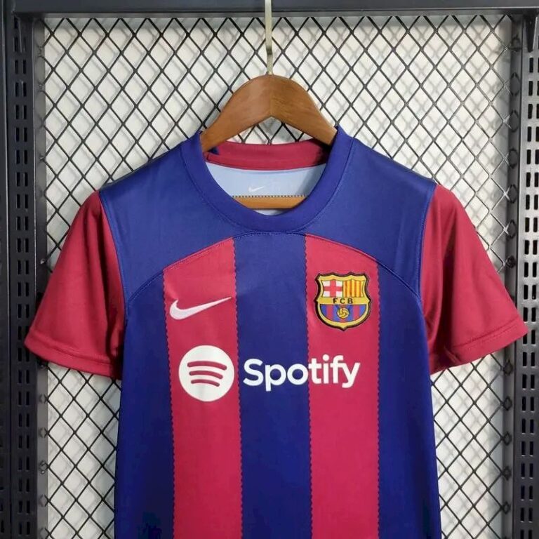 Kids Barcelona 2023/24 Home Kit 1