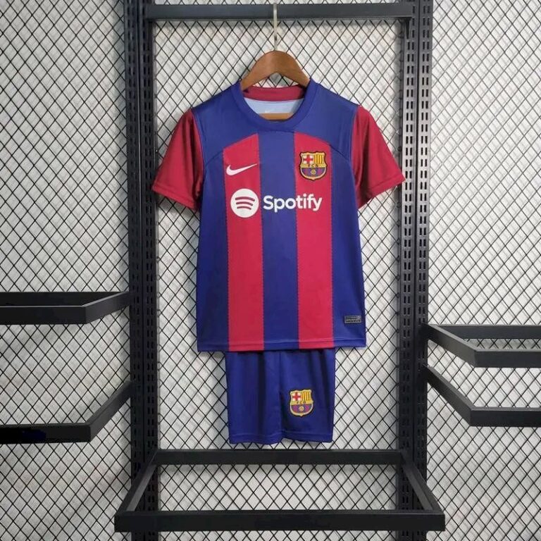 Kids Barcelona 2023/24 Home Kit