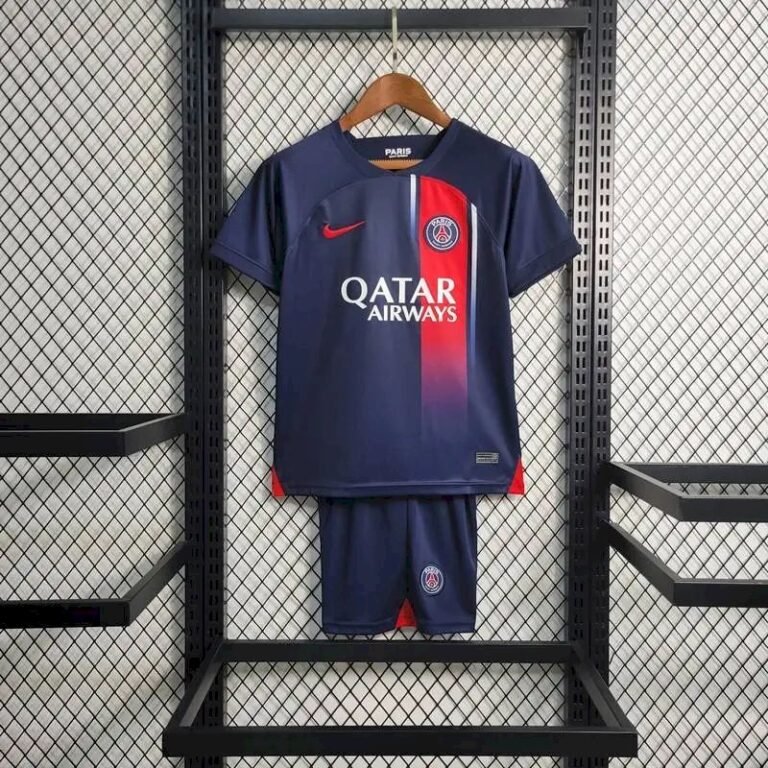 Kids Paris Saint-Germain 2023/24 Home Kit
