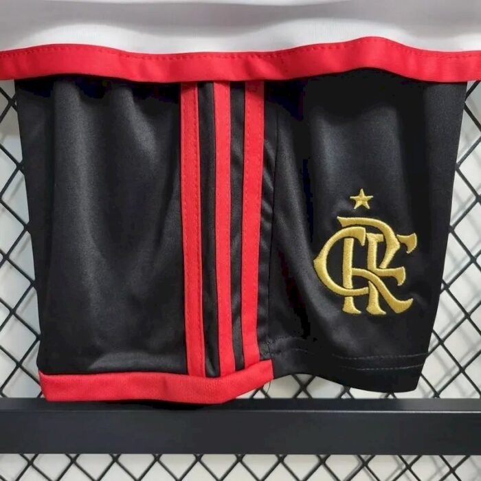 Kids Flamengo 2023/24 Away Kit 3