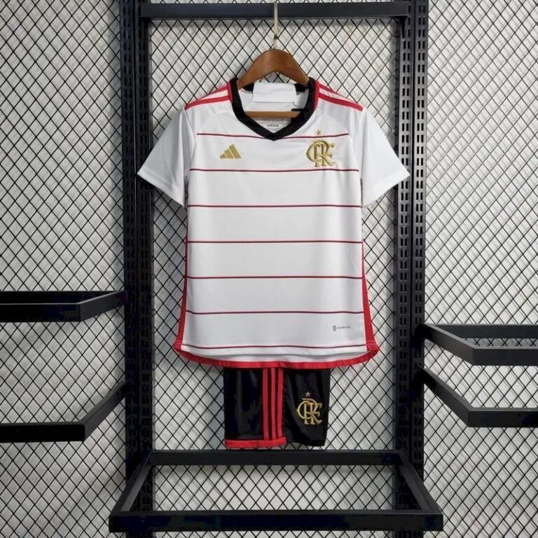 Kids Flamengo 2023/24 Away Kit