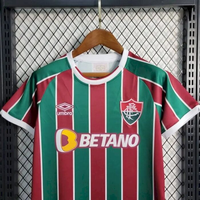 Kids Fluminense 2023/24 Home Kit 1