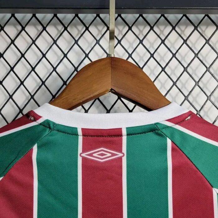 Kids Fluminense 2023/24 Home Kit 4