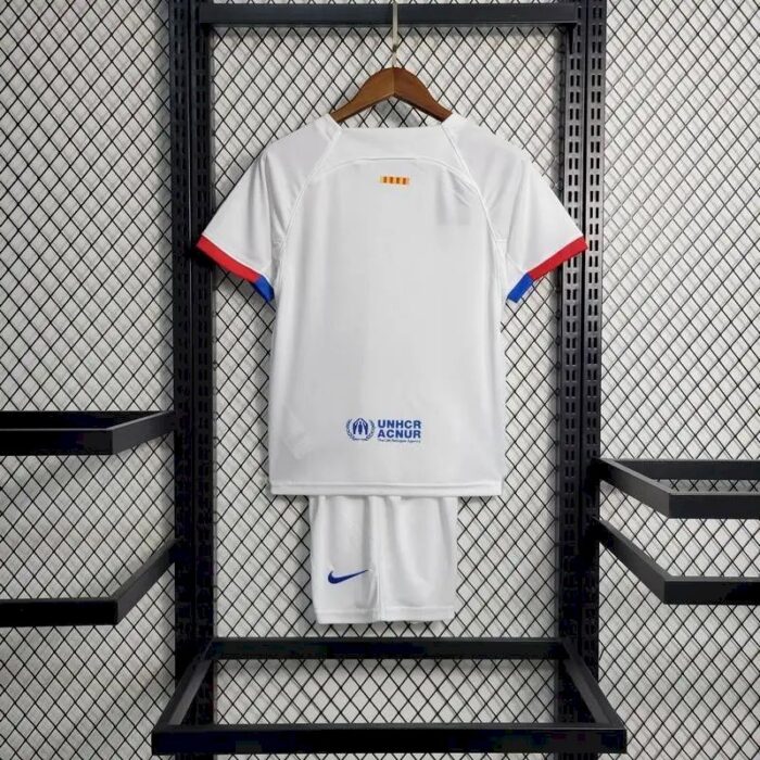 Kids Barcelona 2023/24 Away Kit 1