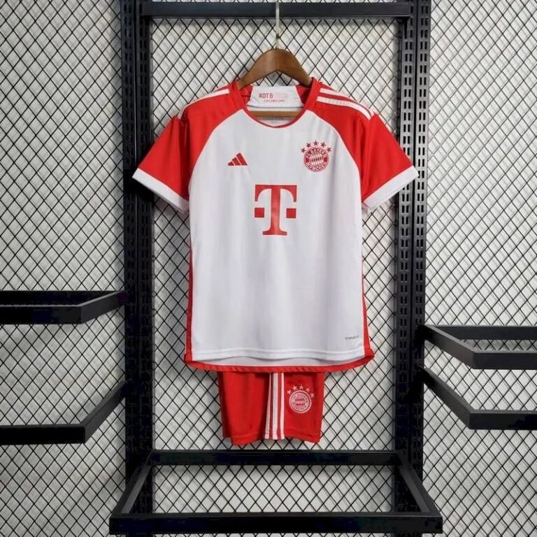 Kids Bayern Munich 2023/24 Home Kit