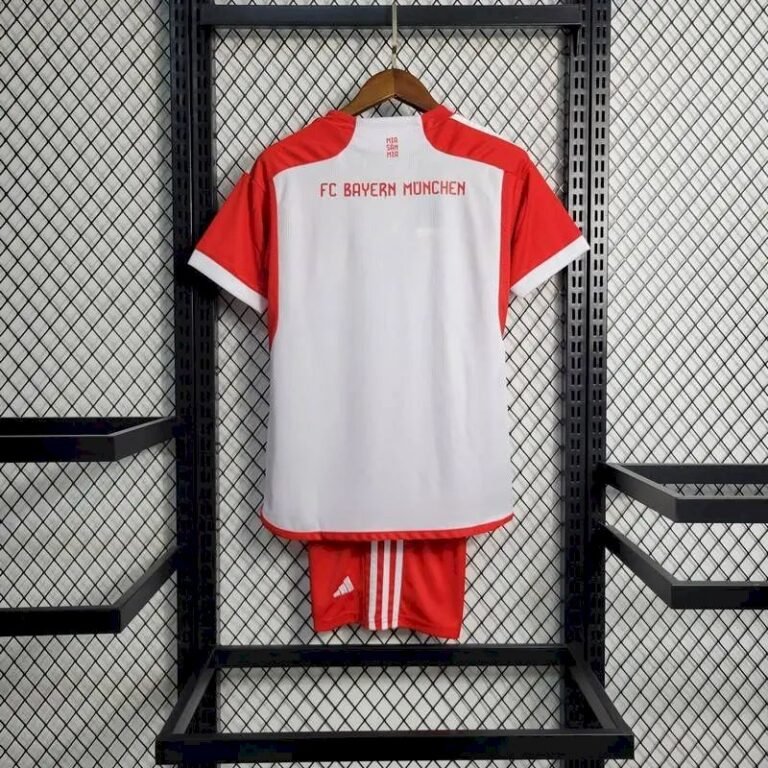 Kids Bayern Munich 2023/24 Home Kit 1
