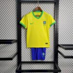 Kids Brazil 2023/24 Home Kit