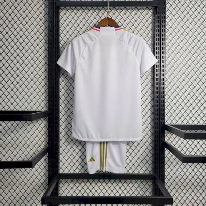 Kids Olympique Lyonnais 2023/24 Home Kit 8