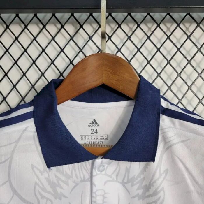 Kids Real Madrid 2022/23 White Dragon Edition Kit 4