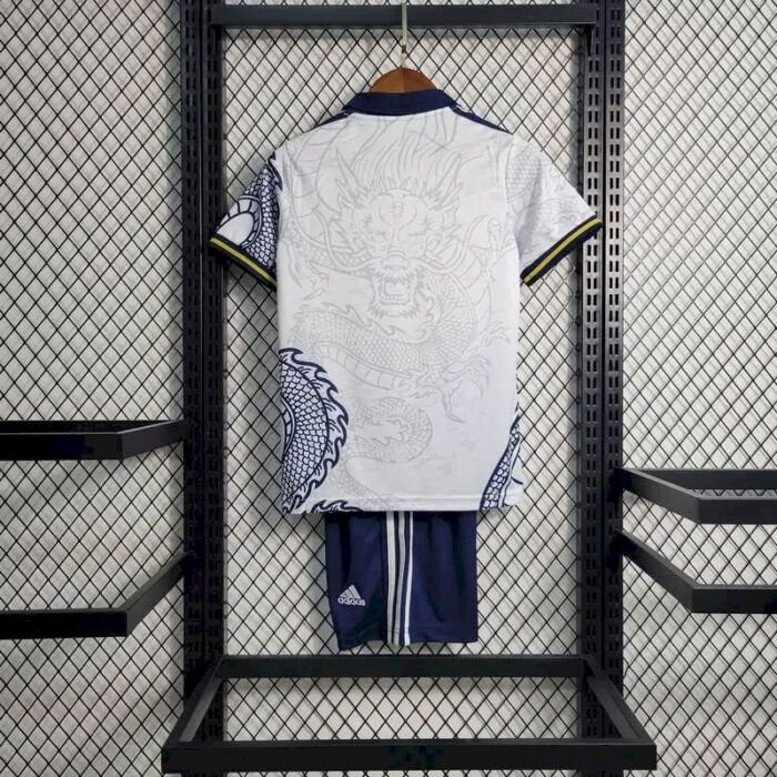 Kids Real Madrid 2022/23 White Dragon Edition Kit 5