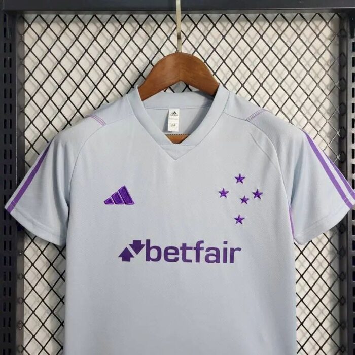 Kids Cruzeiro 2023/24 Grey Kit 1