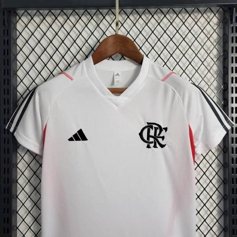 Kids Flamengo 2023/24 White Kit 1