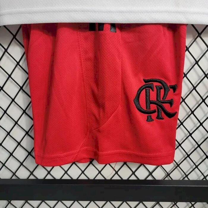 Kids Flamengo 2023/24 White Kit 4