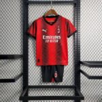 Kids AC Milan 2023/24 Home Kit 3