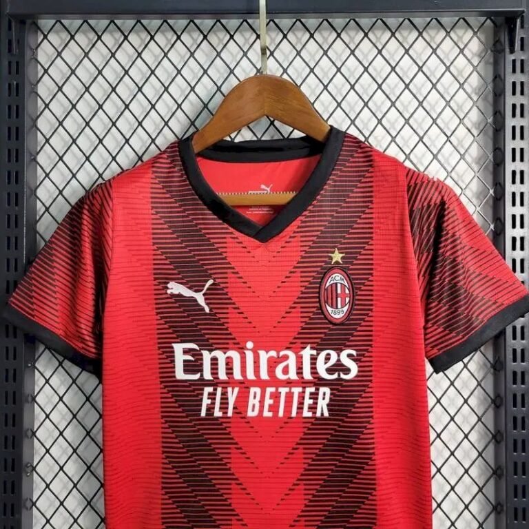 Kids AC Milan 2023/24 Home Kit 1