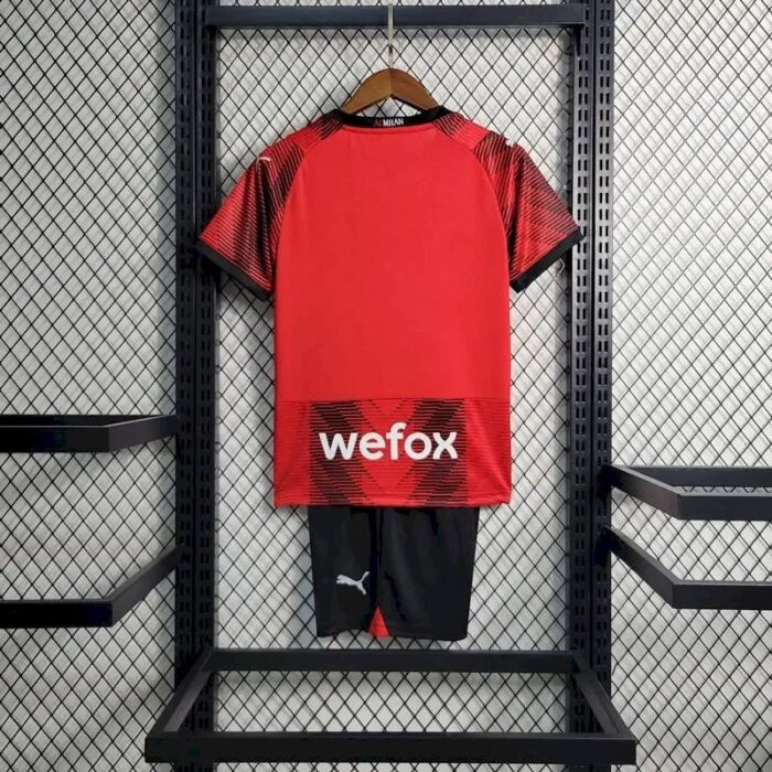 Kids AC Milan 2023/24 Home Kit 12