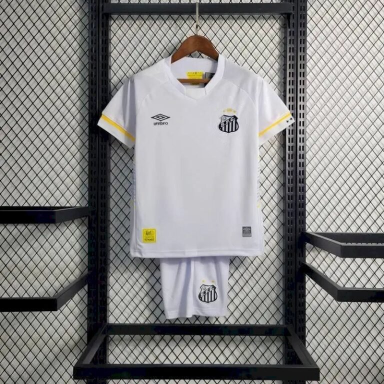 Kids Santos 2023/24 Home Kit 4