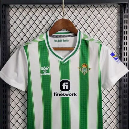 Kids Real Betis 2023/24 Home Kit 1