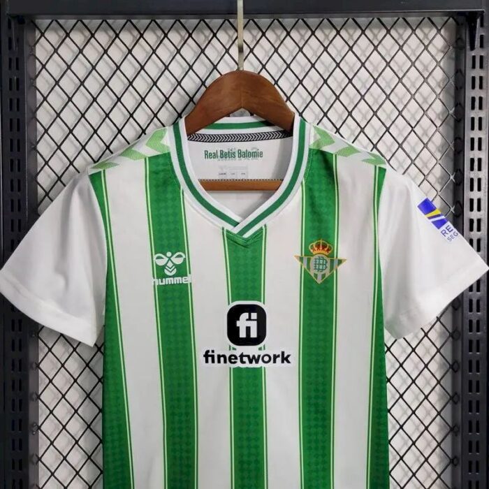 Kids Real Betis 2023/24 Home Kit 1