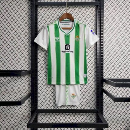 Kids Real Betis 2023/24 Home Kit 6