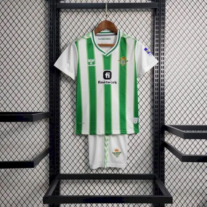 Kids Real Betis 2023/24 Home Kit 6