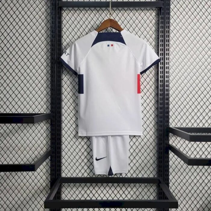 Kids Paris Saint-Germain 2023/24 Away Kit 12