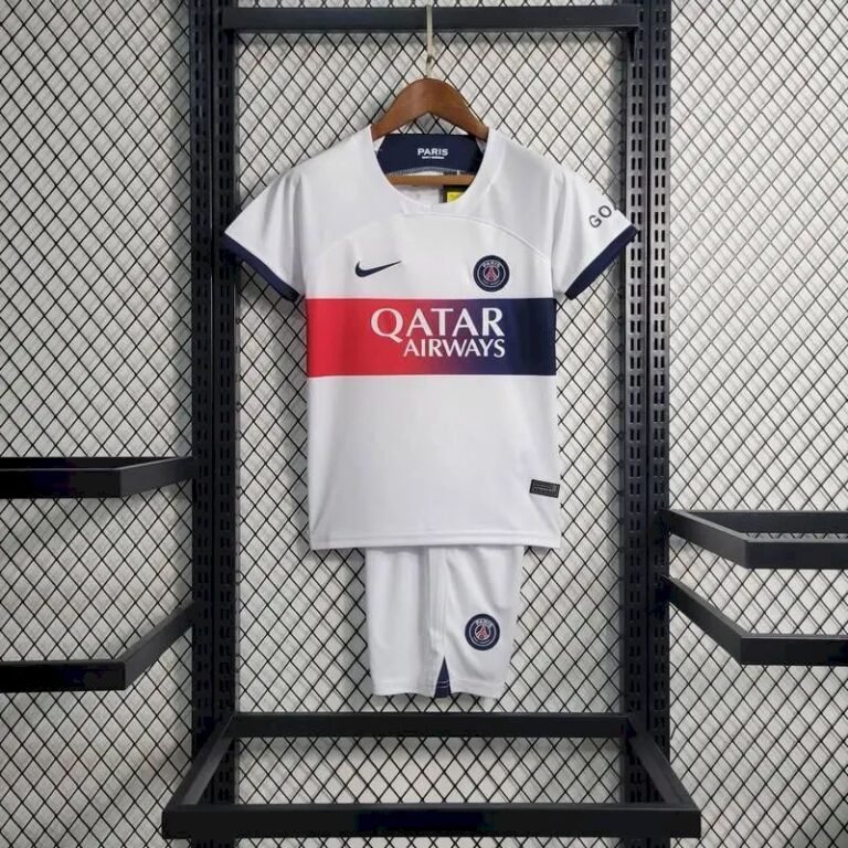 Kids Paris Saint-Germain 2023/24 Away Kit 13