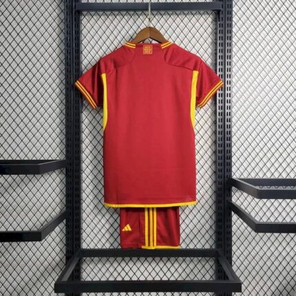 Kids AS Roma 2023/24 Home Kit 1
