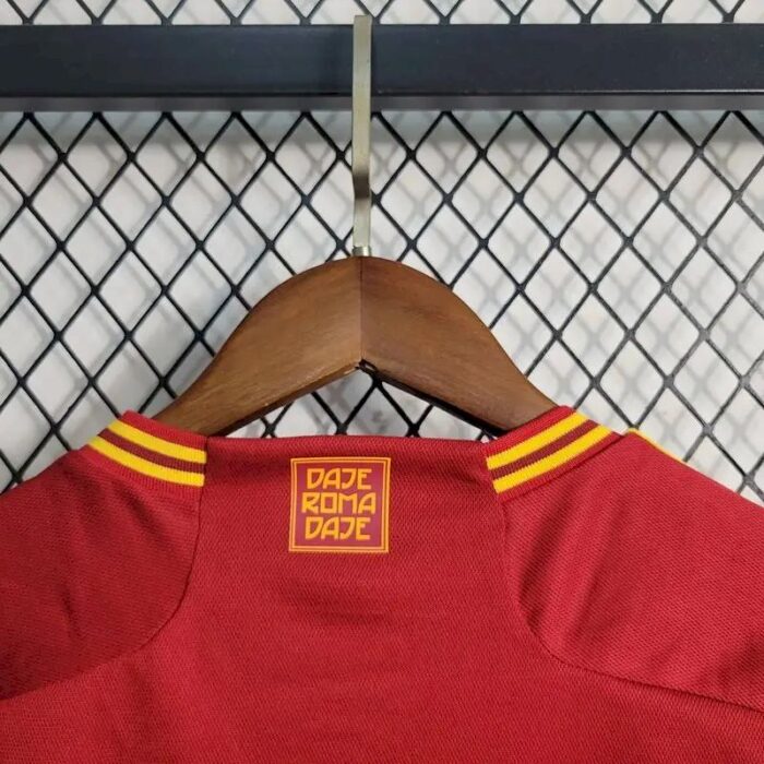 Kids AS Roma 2023/24 Home Kit 5