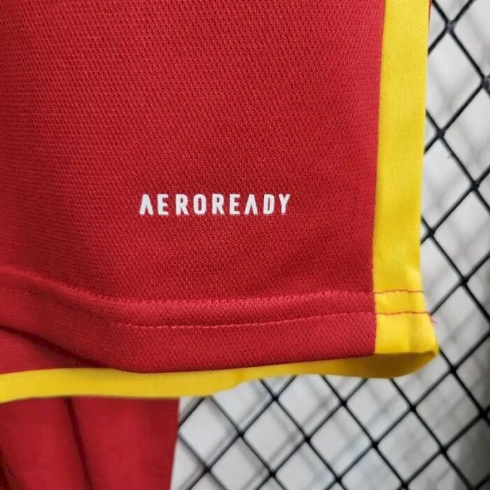 Kids AS Roma 2023/24 Home Kit 4