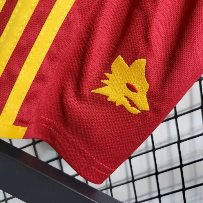 Kids AS Roma 2023/24 Home Kit 12