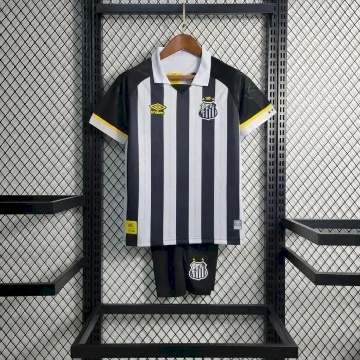 Kids Santos 2023/24 Away Kit 9