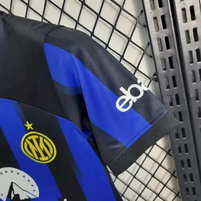 Kids Inter Milan 2023/24 Home Kit 4