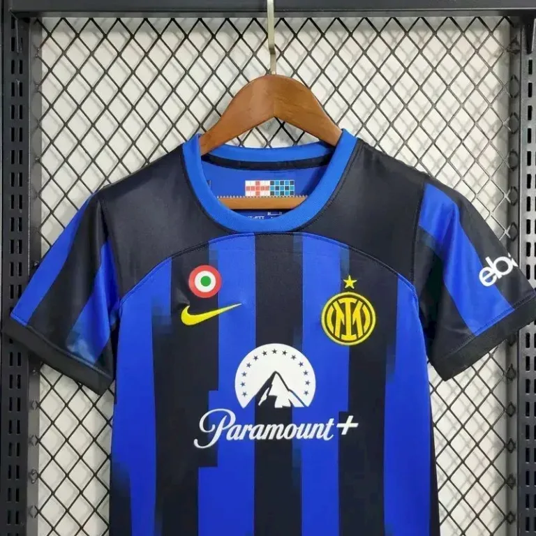 Kids Inter Milan 2023/24 Home Kit 1