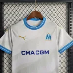 Kids Olympique Marseille 2023/24 Home Kit 1