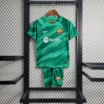Kids Barcelona 2023/24 Goalkeeper Kit 9
