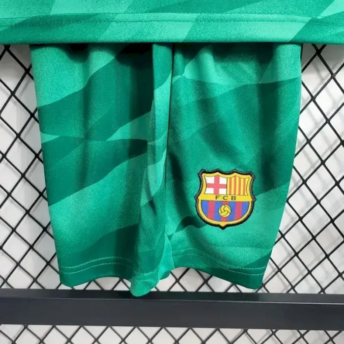 Kids Barcelona 2023/24 Goalkeeper Kit 11