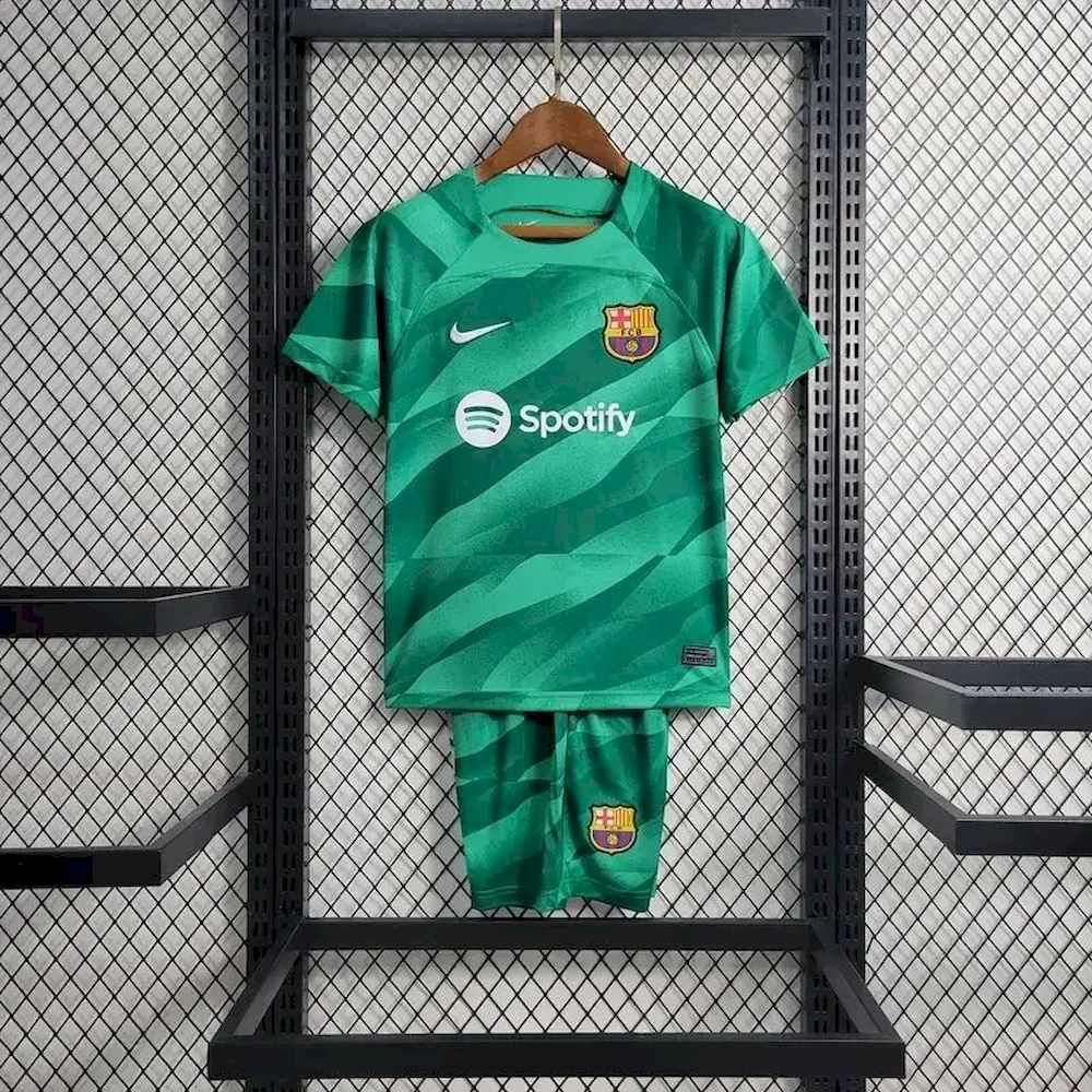 2025022407032345.jpg Kids Barcelona 2023/24 Goalkeeper Kit