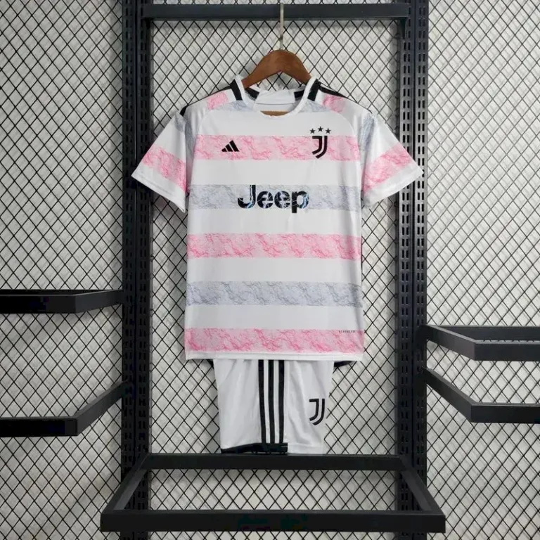 Kids Juventus 2023/24 Away Kit 2