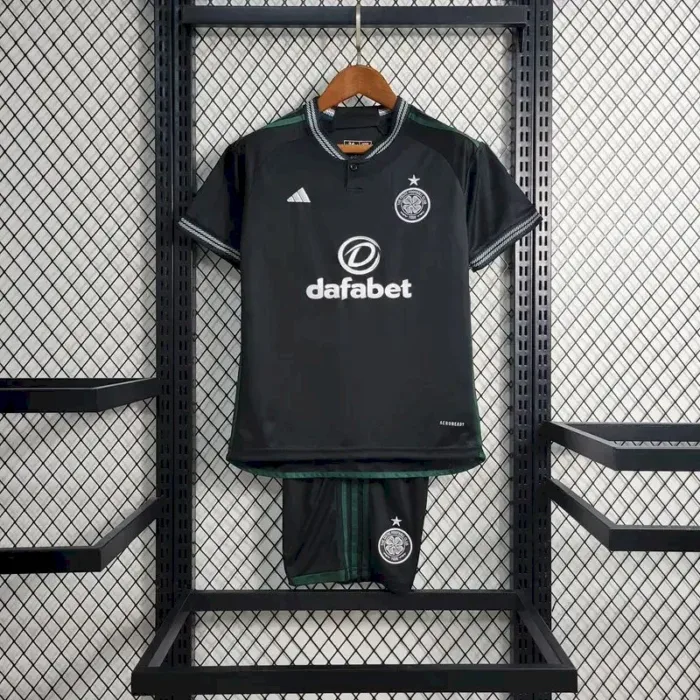 Kids Celtic 2023/24 Away Kit 2