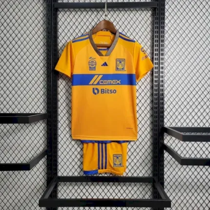 Kids Tigres UANL 2023/24 Home Kit 2