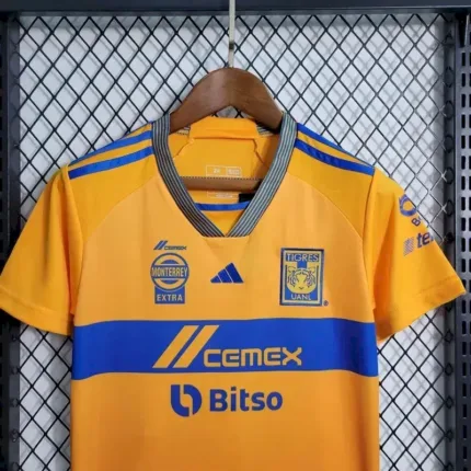 Kids Tigres UANL 2023/24 Home Kit 1