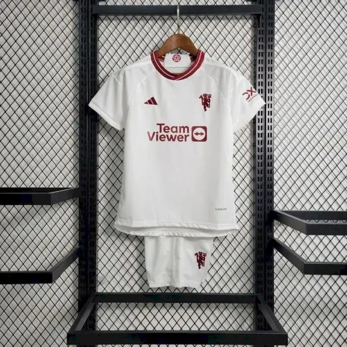 Kids Manchester United 2023/24 Third Kit 11