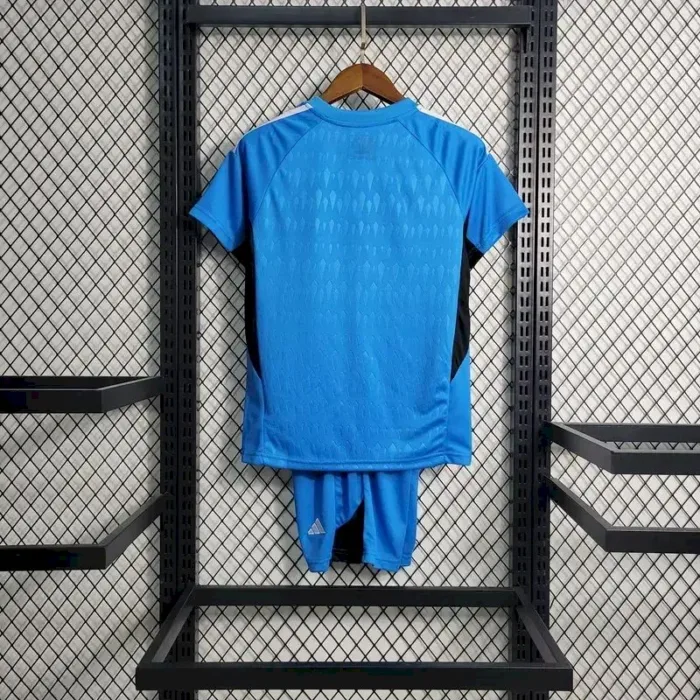 Kids Real Madrid 2023/24 Goalkeeper Kit 3