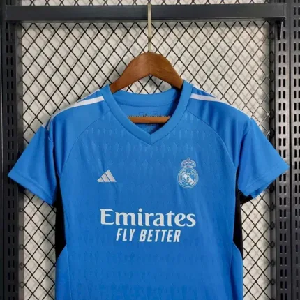Kids Real Madrid 2023/24 Goalkeeper Kit 1