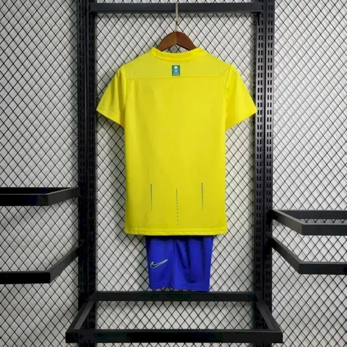 Kids Al-Nassr 2023/24 Home Kit 3