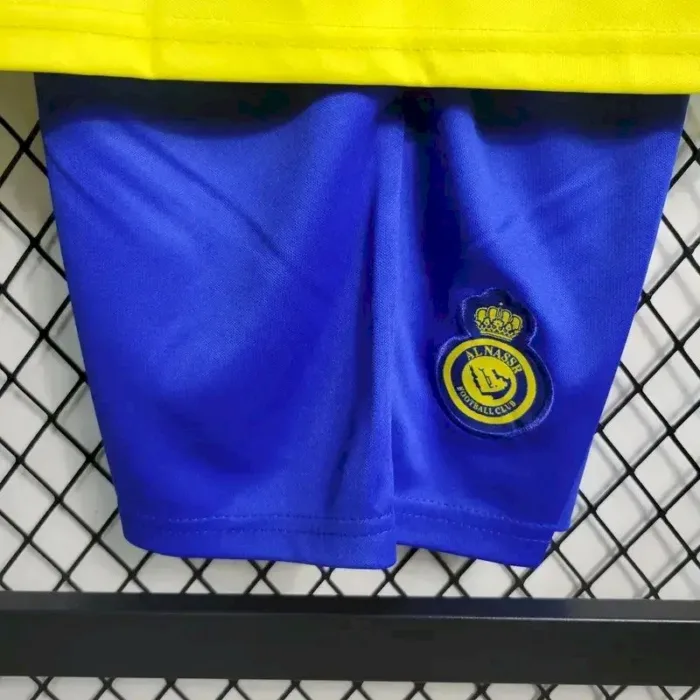 Kids Al-Nassr 2023/24 Home Kit 4