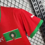 Kids Morocco 2022/23 Home Kit 6