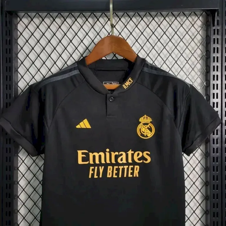 Kids Real Madrid 2023/24 Third Kit 1