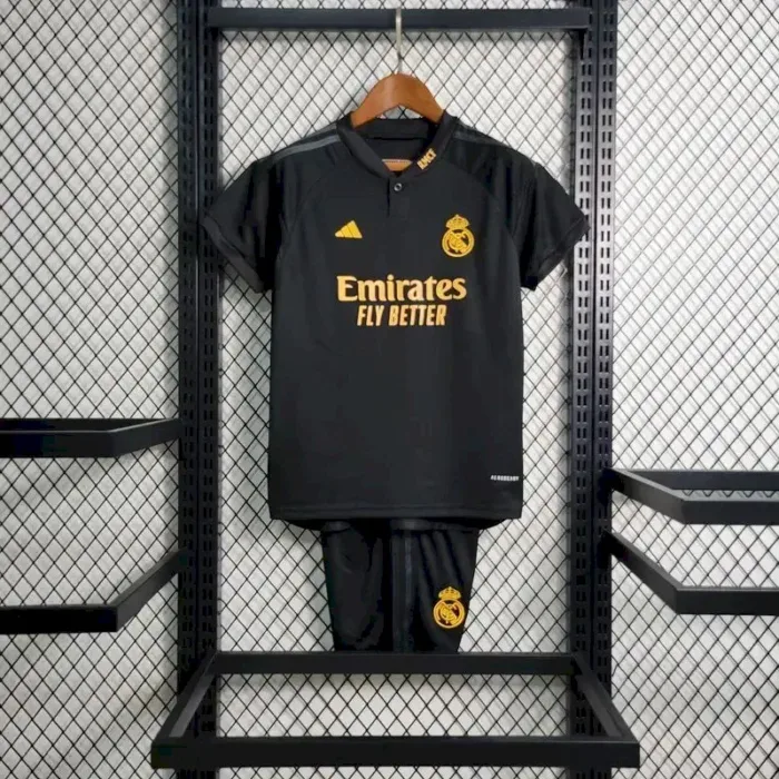 Kids Real Madrid 2023/24 Third Kit 6